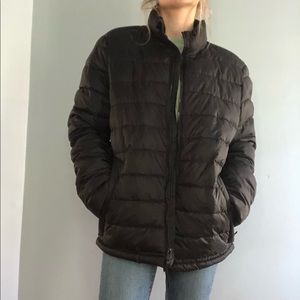 Women’s black puffer jacket Champion S